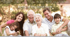 Desktop Screenshot of dentalcenterofthecarolinas.com